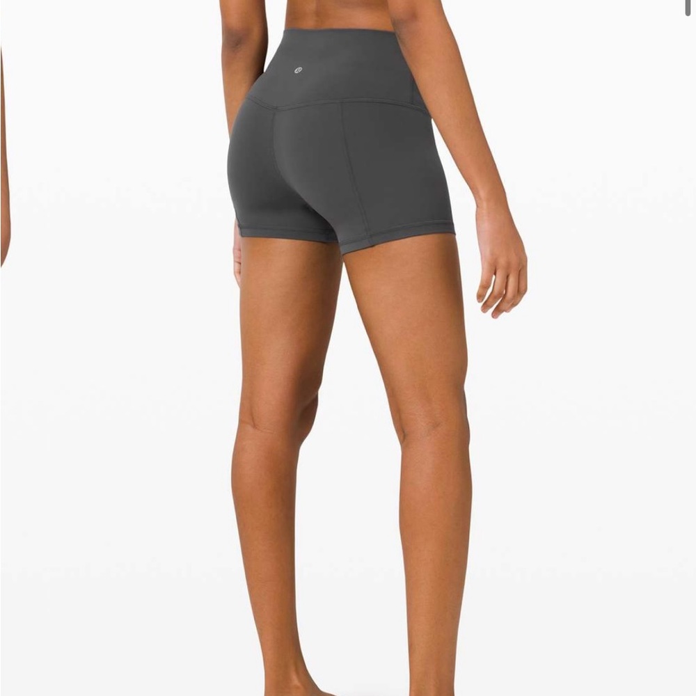 Lululemon Align Shorts Graphite Grey